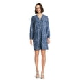 thumbnail image 3 of The Pioneer Woman Curve Yoke Shirt Dress, Women's, 3 of 6