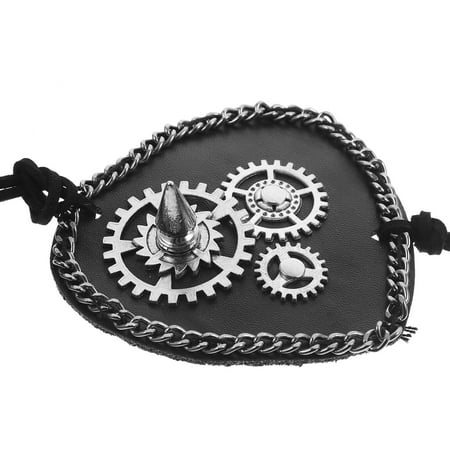 

Single Eye Patch Retro Gear Eye Cover Adults Single Eye Cover Party Cosplay Eye Cover Eye Protector