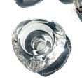 thumbnail image 2 of Tea Light Diamond Cut Crystal Candle Holder, Clear Votive Holder, Heart Shape, Pack of 4, 2 of 5
