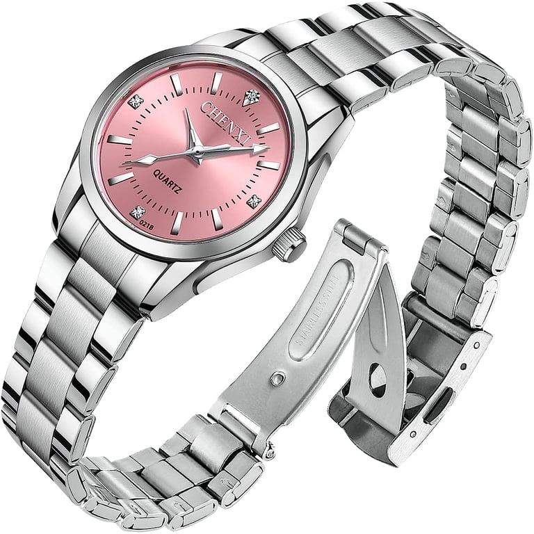 Watches for Women, Stainless Steel Quartz Watch Waterproof  display picture 2