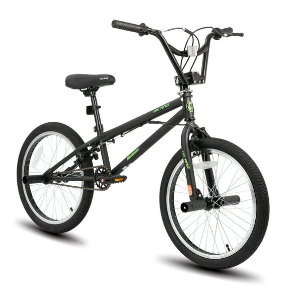 Hiland Enfants Bike pour les Garçons 20" BMX Freestyle Vélo Noir