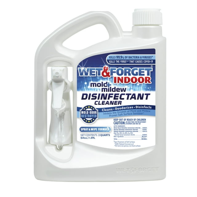 WET & FORGET W&F INDOOR MLD/MLDW 64 Oz (Lot de 1)