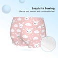 thumbnail image 2 of Rocae Rabbit And Cloud for Girls' Cotton Boxer Briefs, Soft Mid-rise Panties-XX-Small, 2 of 5