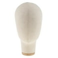 thumbnail image 2 of lionlar 21'' Canvas Cover Head Mannequin Head Making Hat Display Styling Model Beige, 2 of 9