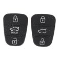 thumbnail image 3 of Carcasa de repuesto para llave de silicona de 3 botones para Hyundai Kia Auto Keys Partd, 3 of 5