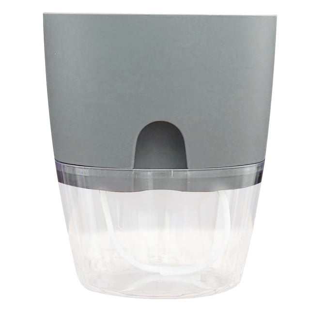 Autumn Home Decor Pot Automatic Green Lazy Water Culture Absorption Flower Water Pot Plastic Housekeeping & Organizers