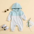 thumbnail image 2 of Vedolay Baby Bodysuits 2023 Girls Long Sleeve Bodysuit Boys Jumpsuits 2023 Blue,90, 2 of 5