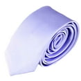 thumbnail image 2 of ziyahi Multi Colors Male Soft Polyester Silk Necktie Comfortable Men Business Wedding Ties Solid Pattern Neck Ties, 2 of 6
