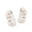 White, variant on Breathable Open Toe Learning Footwear Soft Sole First Walking Shoes For Toddler Boys Girls