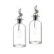thumbnail image 5 of Botellas de aceite de oliva Botellas dispensadoras de aceite de oliva Contenedor transparente Salsa Soporte para salsa plata 350ml, 5 of 9
