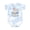 Tie Dye Blue, variant on Inktastic My Oma Loves Me to the Moon and Back Elephant Family Boys or Girls Baby Bodysuit
