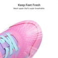 thumbnail image 2 of DREAM PAIRS Kids' Lightweight Athletic Sneakers Breathable Mesh Running Shoes with Hook-and-Loop Strap Comfortable Non-Slip Walking Shoes for Boys & Girls, 2 of 4