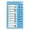 D, variant on LYINGF Chore for Boards To Do List RV Checklist Board Portable Chore Chart Memo Board Detachable Message Board Daily,Checklist Routine Check Items for Home Travel Planning Schedule Reminder Tool