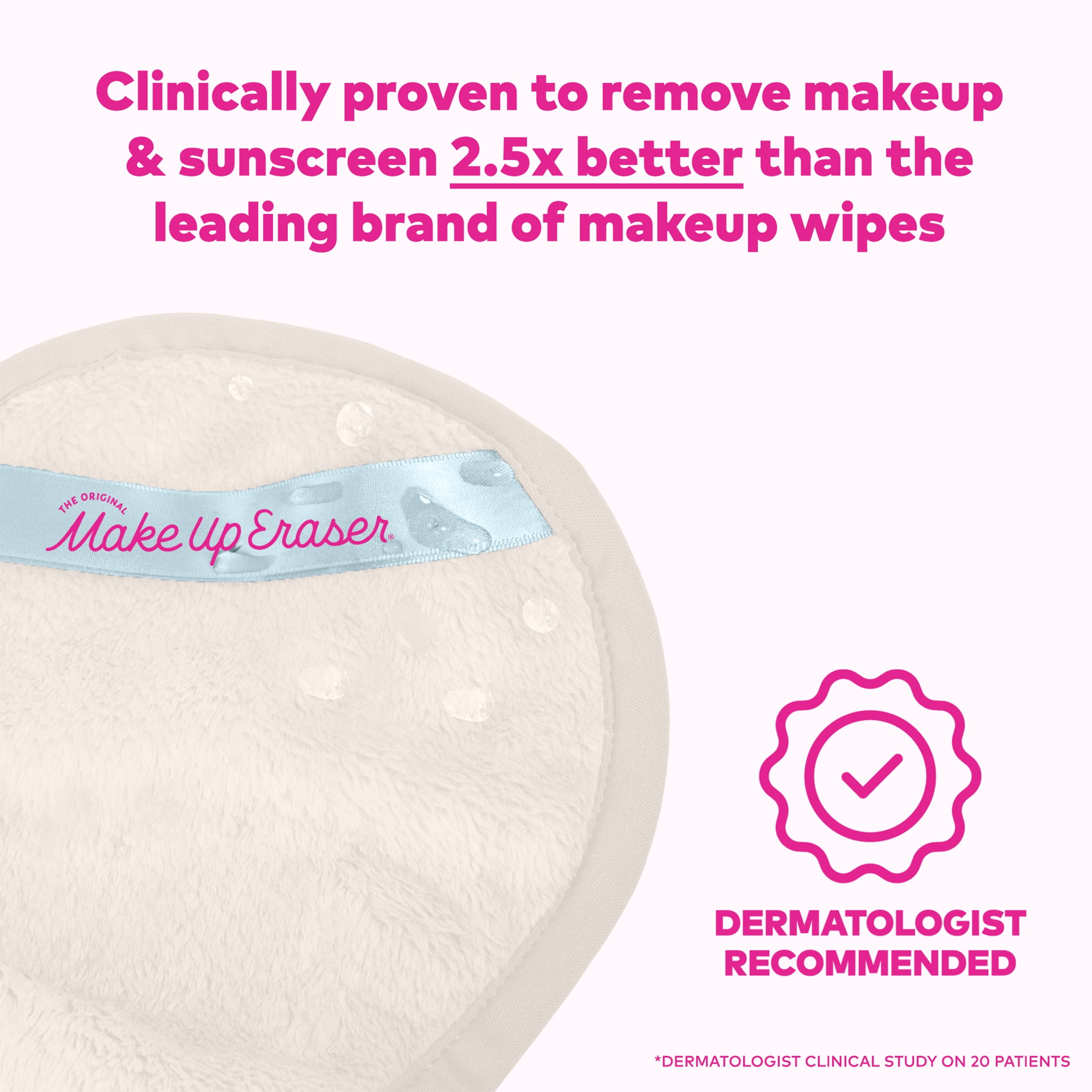 The Original MakeUp Eraser Wifey, Removes Liquid, Powder, and Creme Makeup