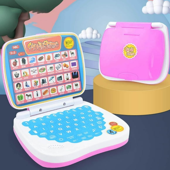 destyer Multifunction English Early Education Study Game Toy Laptop Computer for Kid