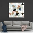 thumbnail image 7 of Epic Art 'Watercolor Mosaic I' by Victoria Borges, Acrylic Glass Wall Art, 36"x36", 7 of 7