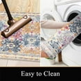 thumbnail image 4 of Boho Runner Rug, Non Slip Washable Shaggy Soft Carpet Area Rug for Hallways Entryway Bedroom, 4 of 14