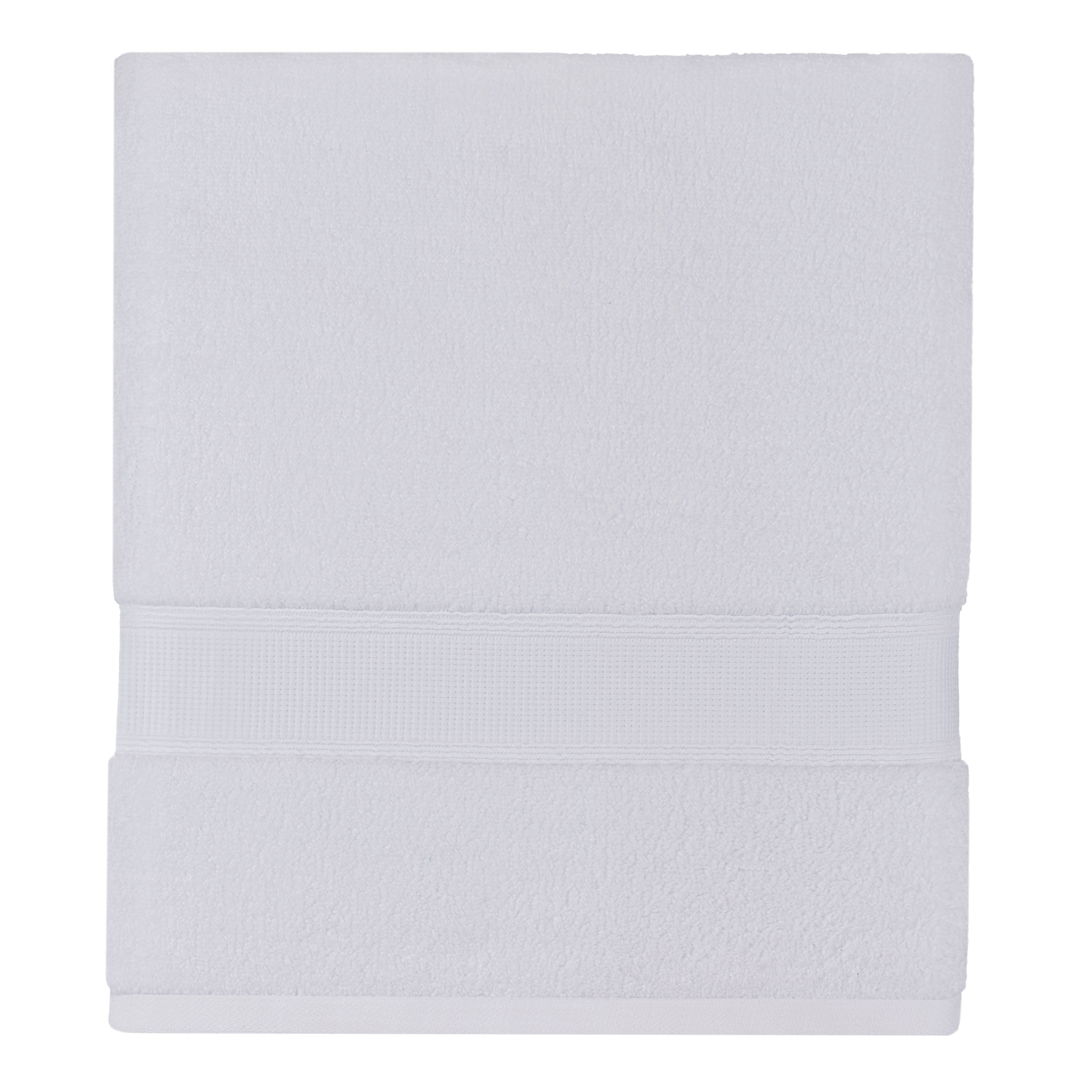 Hotel Style Egyptian Cotton Hand Towel, Arctic White