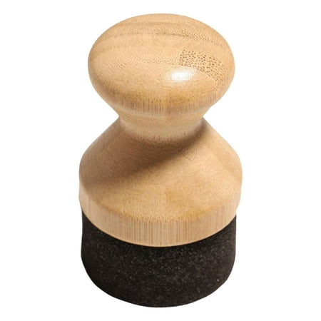 

Rubber Basting Brush for Cooking Oil Wax Applicator Cutting Board Oil Wax Applicator Food Grade Wood Handle Sponge Applicator For Home