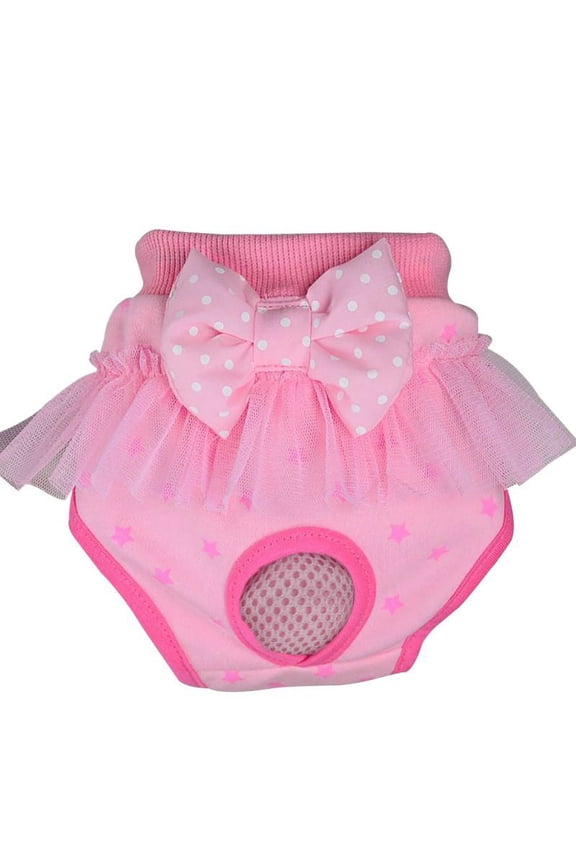 Puppy Pet Dog Female Cute Sanitary Pant Short Panties Diaper Underwear Washable