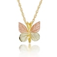 thumbnail image 2 of Mt.Rushmore Black Hills 10k Gold Butterfly Pendant, 2 of 4