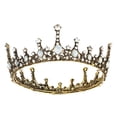 thumbnail image 1 of MasteelfCA 1 Pce Couronne de Fête Baroque Coiffe Rétro Accessoire de Robe de Mariée Couronne de Mariée, 1 of 7