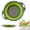 L, variant on Collapsible Colander 1 PC,11.5 IN Round Silicone Kitchen Strainer - with Plastic Handles Round Silicone Kitchen Strainers Foldable Kitchen for Draining Pasta Vegetable and Fruit Green,E