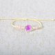 thumbnail image 1 of Nvzi Pulsera de flores hecha a mano - Pulsera de resina, pulsera ajustable, pulsera de flores - 2 piezas, rosa narciso, 1 of 3
