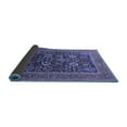 thumbnail image 2 of Ahgly Company Indoor Round Oriental Blue Industrial Area Rugs, 3' Round, 2 of 4