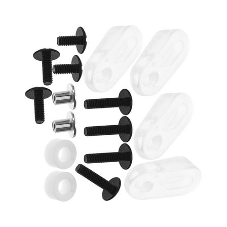 WRISTBIQUE Hockey Tools Kit Assorted Color Visor Fastening Sports 24-Pcs