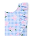thumbnail image 3 of Character Toddler Girl One- Piece Swimsuit with Ruffles, Sizes 12M-5T, 3 of 6