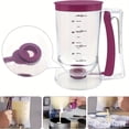thumbnail image 4 of Pancake Cupcake Batter Separator - Handheld Funnel Measuring Cup Tool For Clutter-free Baking, Batter Separator Cupcake Pancake Cookies Cake Waffles The Perfect Baking Tool For Cupcakes, Waffles, Muff, 4 of 5