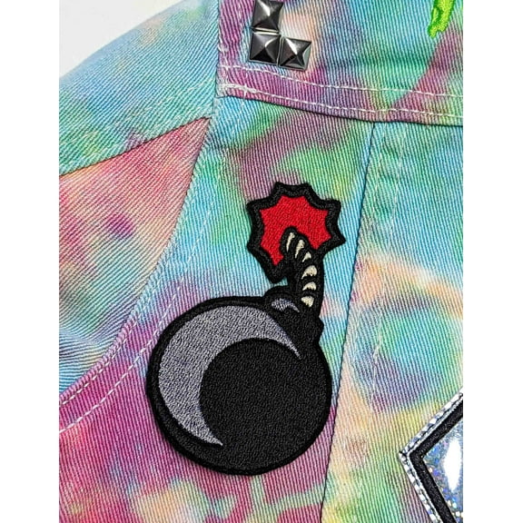 The Bomb Embroidered Iron On Patch