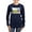 Navy, variant on CafePress - Periodic Table Of Elements Women's Long Sleeve Dar - Women's Long Sleeve Graphic Tee Casual Fit