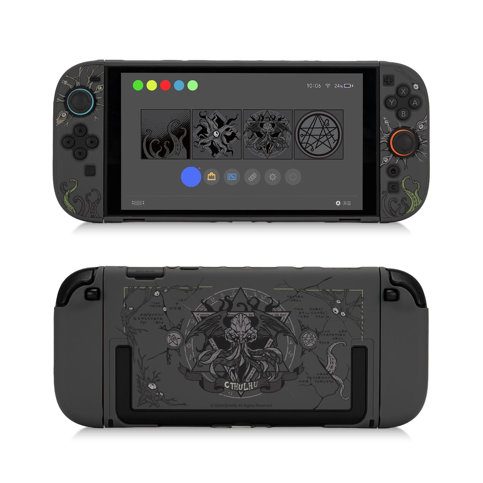 PowerA - Case for game console - slim - Go Yoshi - for Nintendo