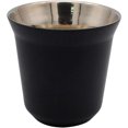 thumbnail image 1 of Tasse à Café/espresso en Acier Inoxydable, Tasse à Café Thermique Isolée à Double Paroi Noire, 1 of 5