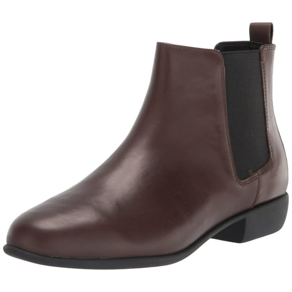 Aerosoles Women's Step Dance Ankle Boot, Brown Leather, 7
