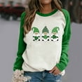 thumbnail image 2 of Fesfesfes Women's Crewneck Sweatshirt Casual Long Sleeve Shirt Pullover Print Fashion T Shirt Top, 2 of 4