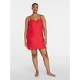 thumbnail image 4 of Joyspun Women’s Dreamy Soft Collection Lace Front Knit Chemise, Sizes XS to 3X, 4 of 6