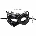 thumbnail image 2 of Cosplay Mask, Venetian Mask, Masquerade Mask, Mardi Gras Mask, Halloween Mask, Halloween Lace Masquerade Masks - 1920s Vintage Antique Mask for Men Women Carnival Party Carnival Evening Prom, 2 of 4