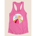 thumbnail image 3 of Shine Circle Art Racerback Tank Women -June Erica Vess Designs, Female x-Large, 3 of 4