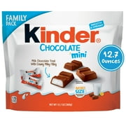 Kinder Chocolate Mini, Milk Chocolate Bars, Individually Wrapped Candy, Up To 60 Minis