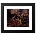 thumbnail image 2 of Joachim Wtewael 14x12 Black Modern Framed Museum Art Print Titled - The Adoration of the Shepherds, 2 of 5