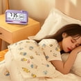 thumbnail image 5 of Kids Alarm Clock with Button High Volumes Visual Timers Indicators Rechargeable LCD Display Digital Clock Night Light, 5 of 8