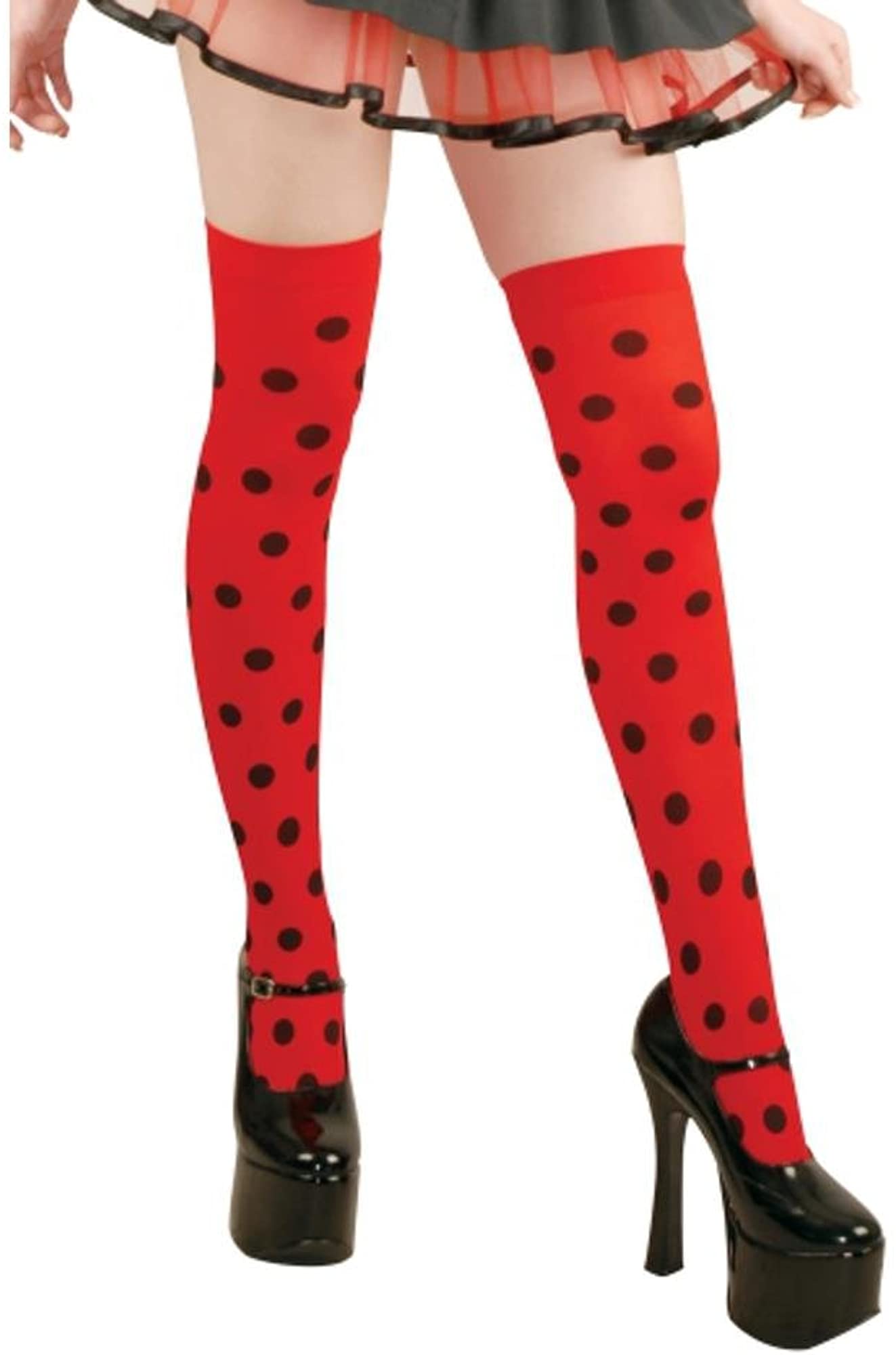 Sexy Polka Dot Nylon Thigh High 