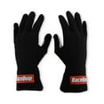 thumbnail image 3 of RaceQuip RQP 350002 RQP 350 Series Driving Gloves Single Layer Black/White Small, 3 of 10