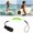 Green, variant on Surfboard Leash, Coiled Sup Leash Leg Rope, Straight Surf Board Leg Rope, Elastic Safety Outdoor SUP Strap Surfing Leash Rope Adjustable TPU Wrist Coil Leg Foot Rop (White)