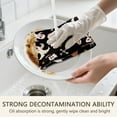 thumbnail image 5 of Halloween Kitchen Towels Set of 2, 18x26 Soft Absorbent Dish Towels with Ghost and Pumpkin Prints, Witchy Decorative Tea Towels for Kitchen, Fall Hand Towels for Bar and Coffee Station, 5 of 9