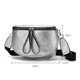 thumbnail image 1 of Bolsa bandolera de cuero suave para mujer bandolera de concha (Plata) Likrtyny Para Estrenar, 1 of 1