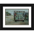 thumbnail image 1 of Bansemer, Roger 14x11 Black Ornate Wood Framed with Double Matting Museum Art Print Titled - Delivery, 1 of 4
